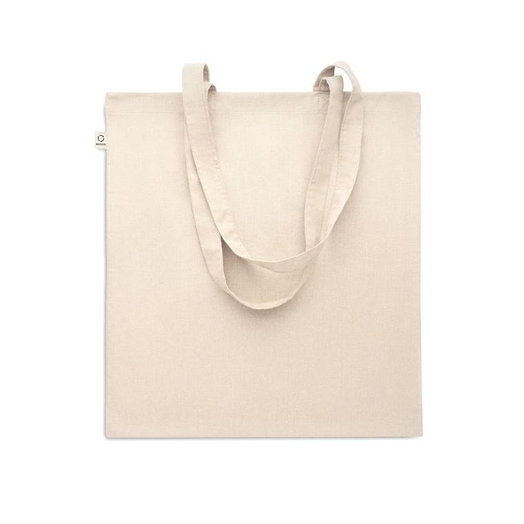 Sacosă din bumbac reciclat VIVEKA Bej