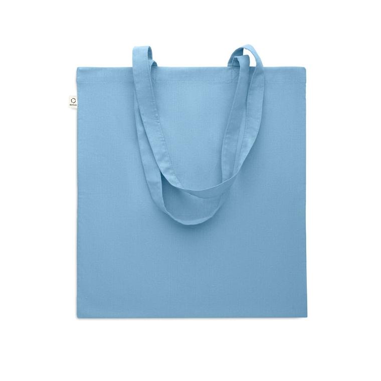 Sacosă din bumbac reciclat VIVEKA COLOUR 