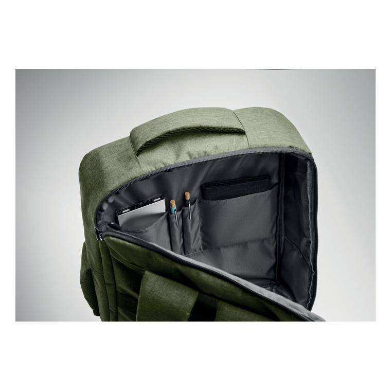 Rucsac subțire laptop 15 inch LAUGAR Verde militar