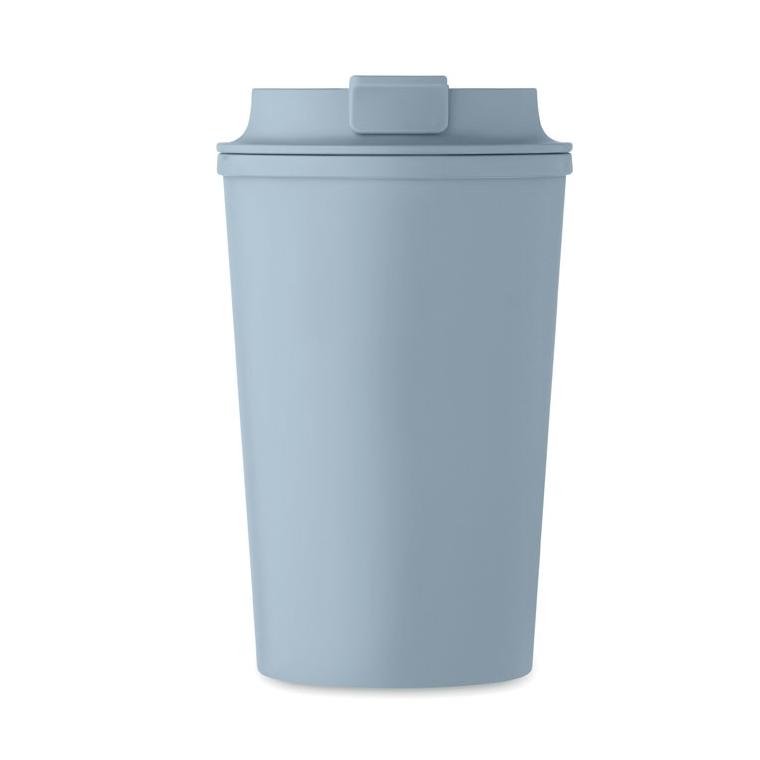 Pahar PLA perete dublu 350 ml BEIBAKU Petrol