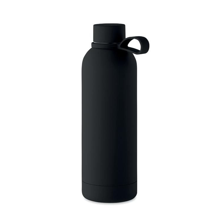 Sticlă cu perete dublu 500 ml EMERALD Negru