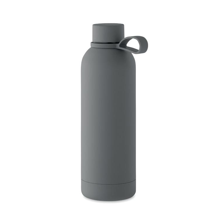 Sticlă cu perete dublu 500 ml EMERALD Gri închis