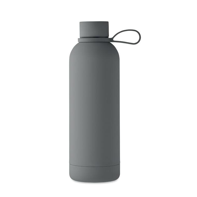 Sticlă cu perete dublu 500 ml EMERALD Gri închis