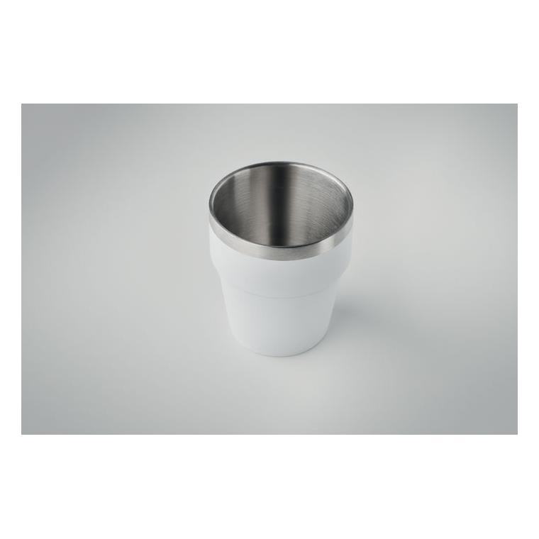 Pahar cu perete dublu 250 ml ACERITO Alb