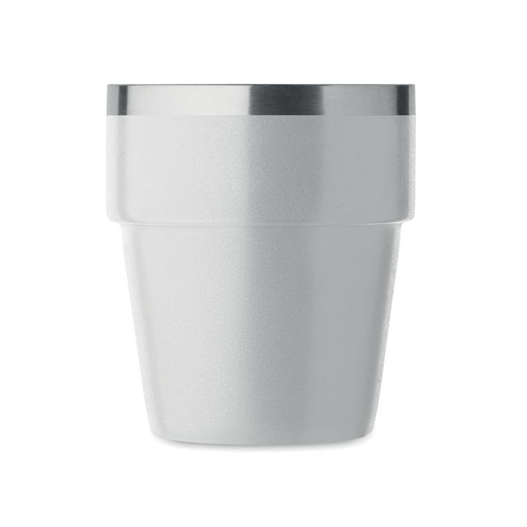 Pahar cu perete dublu 250 ml ACERITO Alb