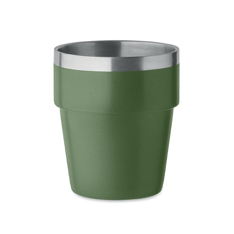 Pahar cu perete dublu 250 ml ACERITO Verde Inchis