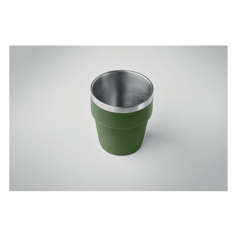 Pahar cu perete dublu 250 ml ACERITO Verde Inchis