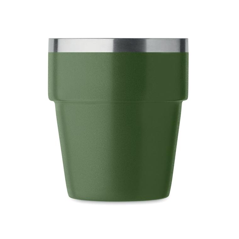 Pahar cu perete dublu 250 ml ACERITO Verde Inchis