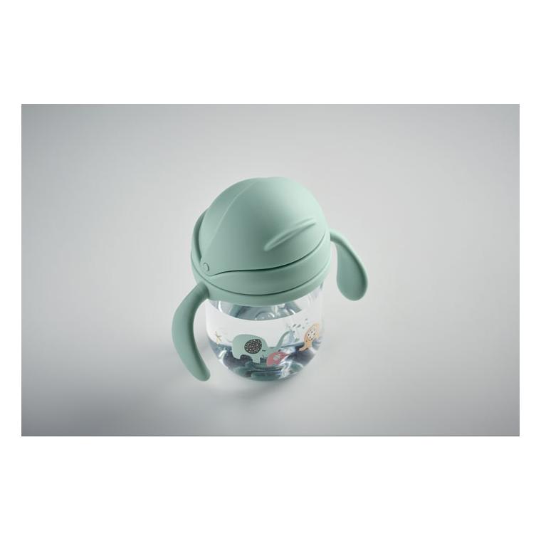Pahar copii din Tritan 250 ml SED Verde mentă