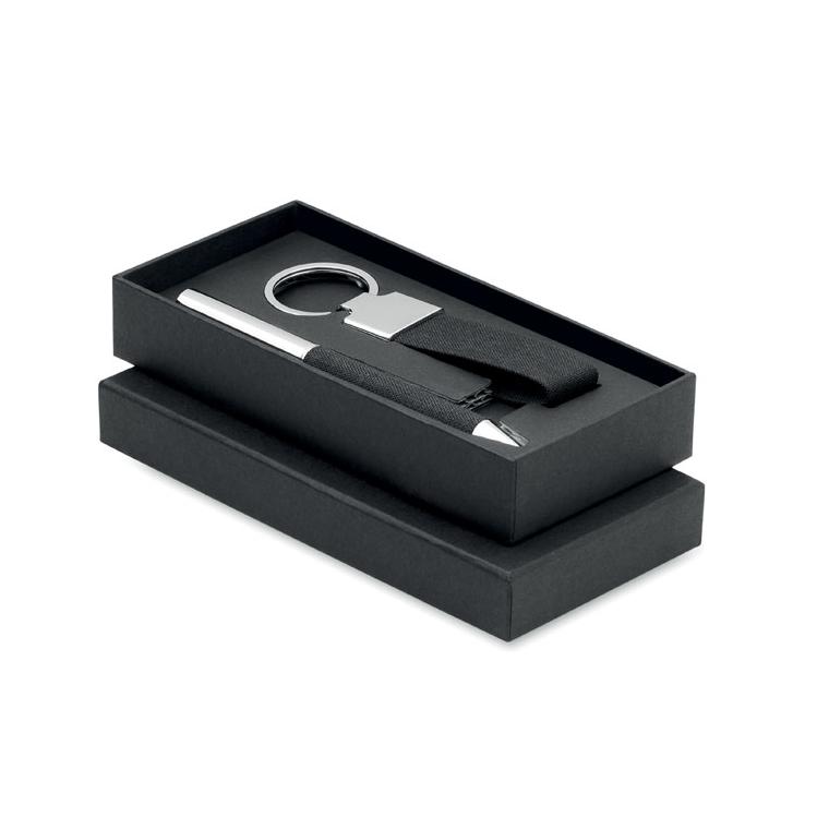 Set cadou 2 piese în cutie SCRIBI 2 Negru