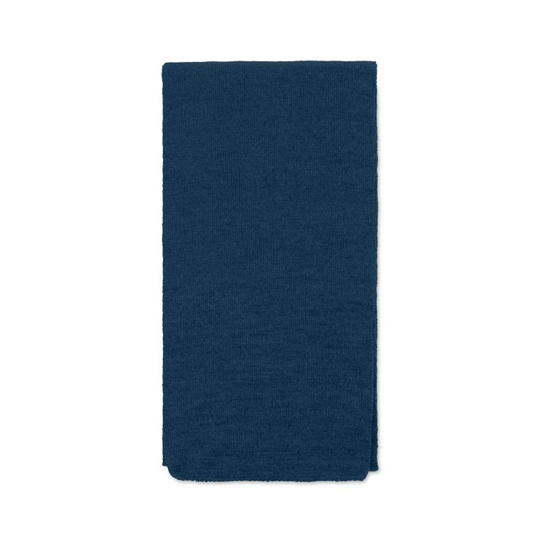 Eșarfă din poliester RPET RAFY Albastru