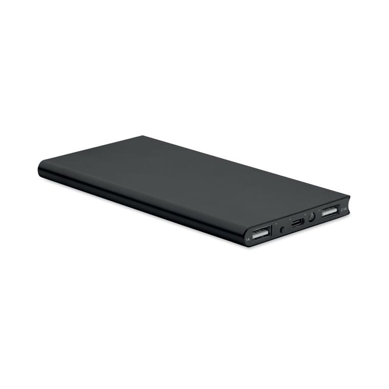 Power bank 8000 mAh POWERFLAT8C Negru