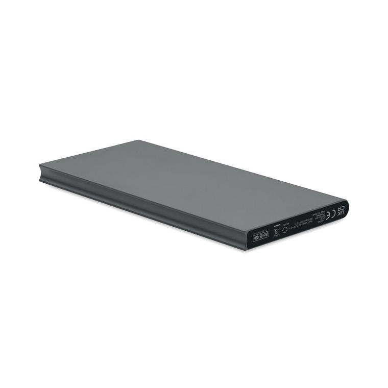 Power bank 8000 mAh POWERFLAT8C Titanium