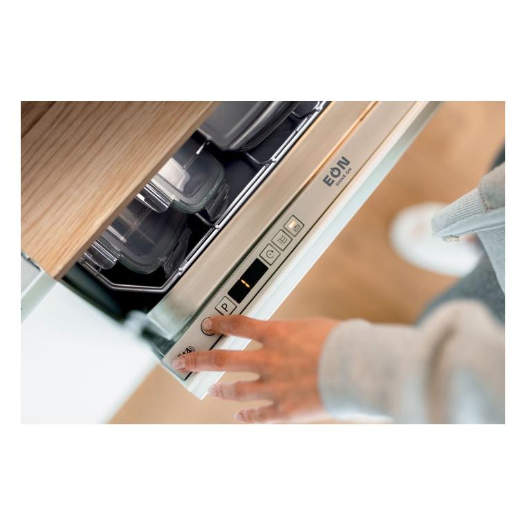 Cutie de prânz 850 ml LOX Gri transparent