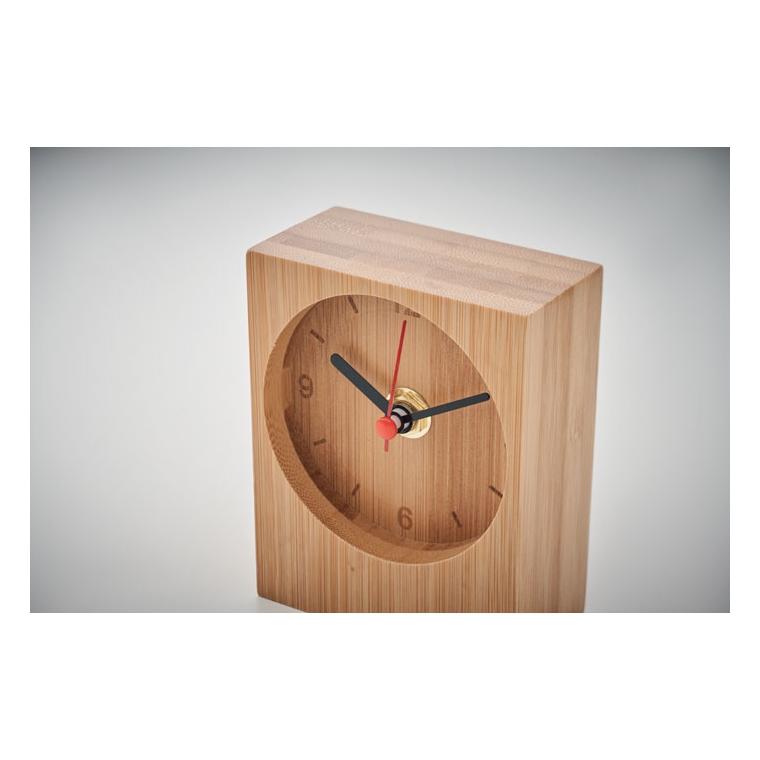 Ceas de masă din bambus CLAMBU Natur