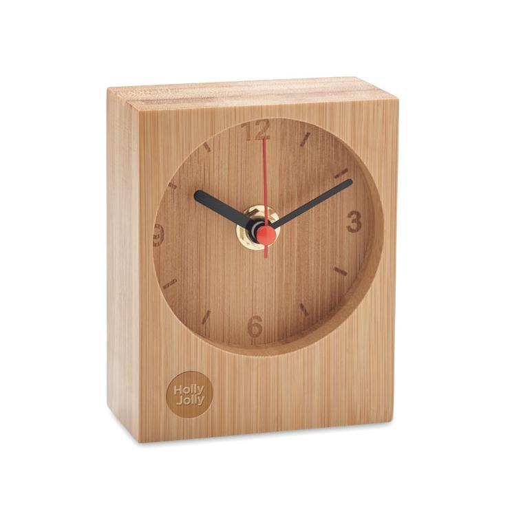 Ceas de masă din bambus CLAMBU Natur