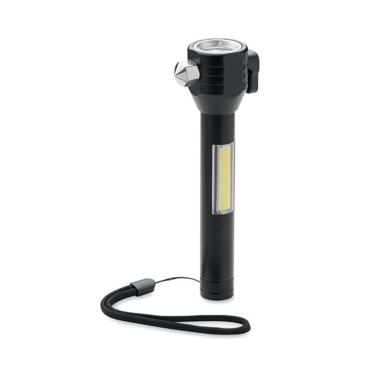 Ciocan de urgență 3 în 1 HAMALUZ Negru