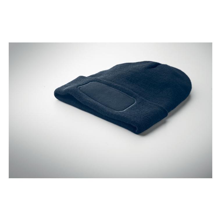 Caciulă unisex poliester RPET CAPNIT Navy 