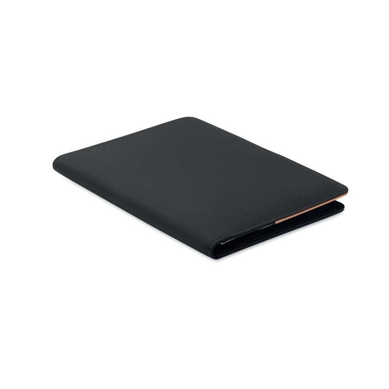 Mapă A5 RPET FEUX Negru