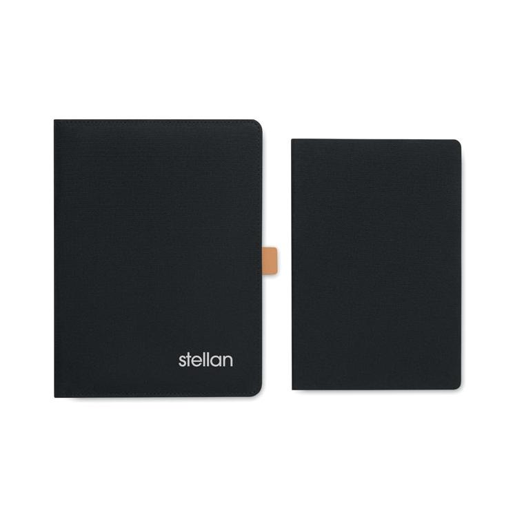 Mapă A5 RPET FEUX Negru