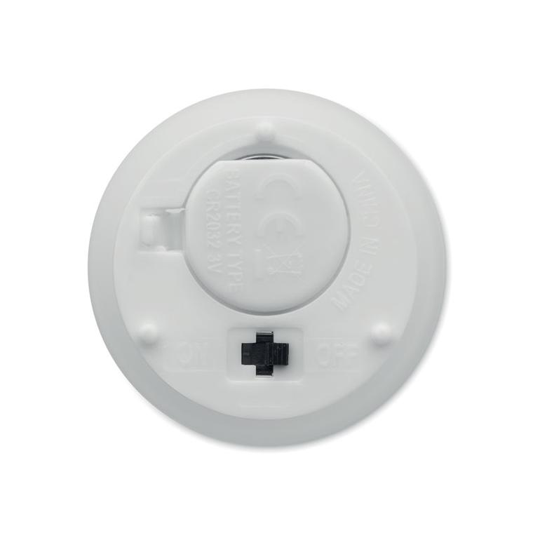 Lumânare LED în suport sticlă XANDLE Alb