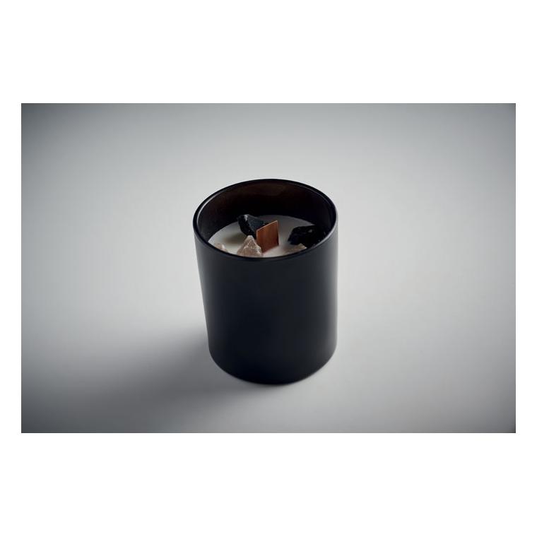 Lumânare ceară vegetală 200 gr KIVAS Negru