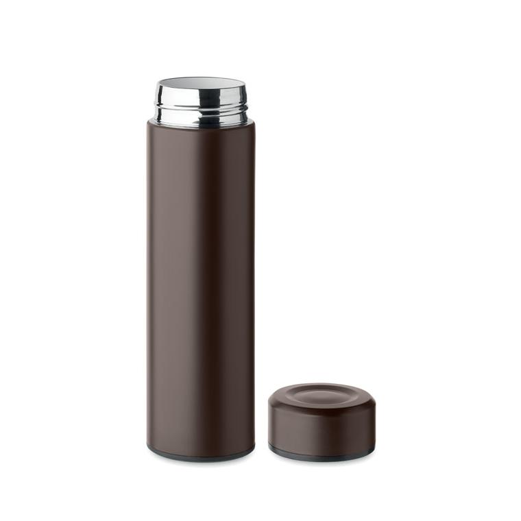 Sticlă cu perete dublu 420 ml NUNAVUT Ciocolată