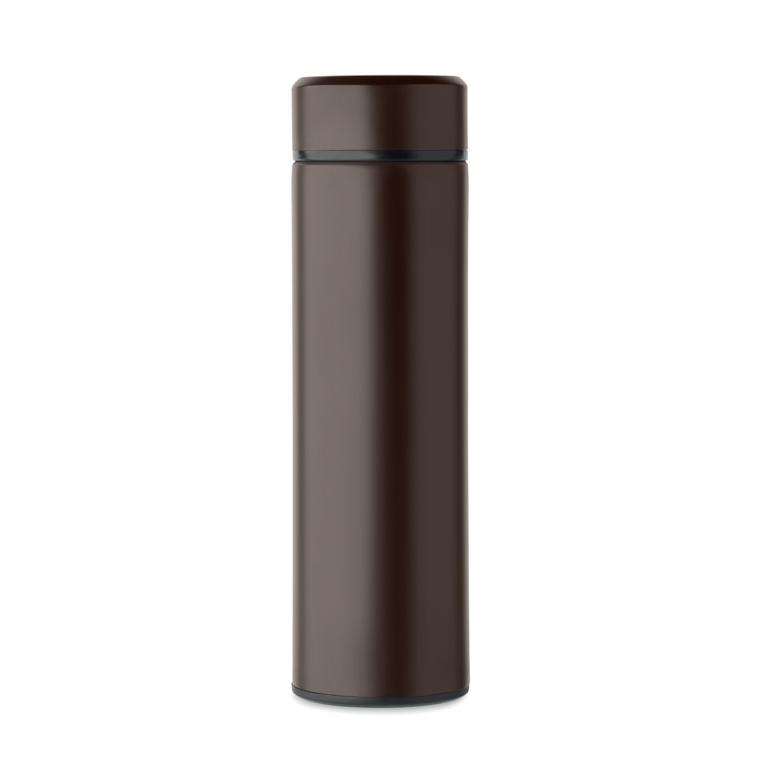 Sticlă cu perete dublu 420 ml NUNAVUT Ciocolată