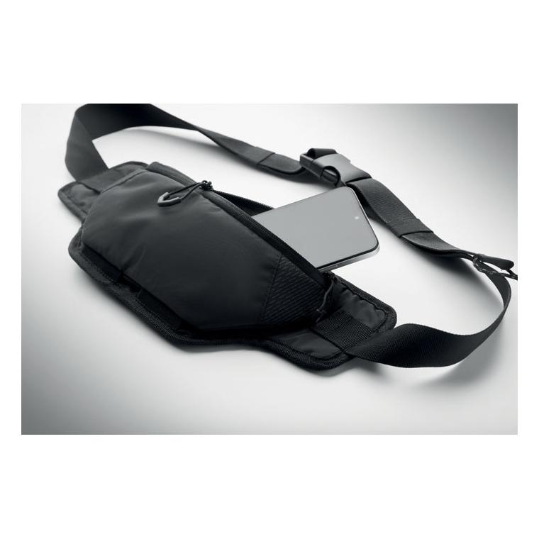 Borsetă drumeție în nylon 420D NYKO Negru