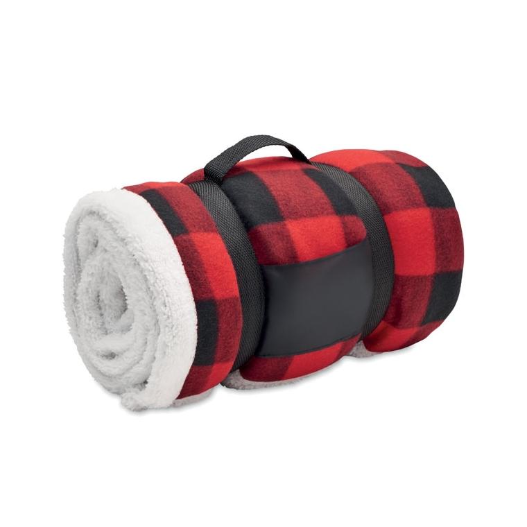 Pătură sherpa fleece RPET SHERMATT