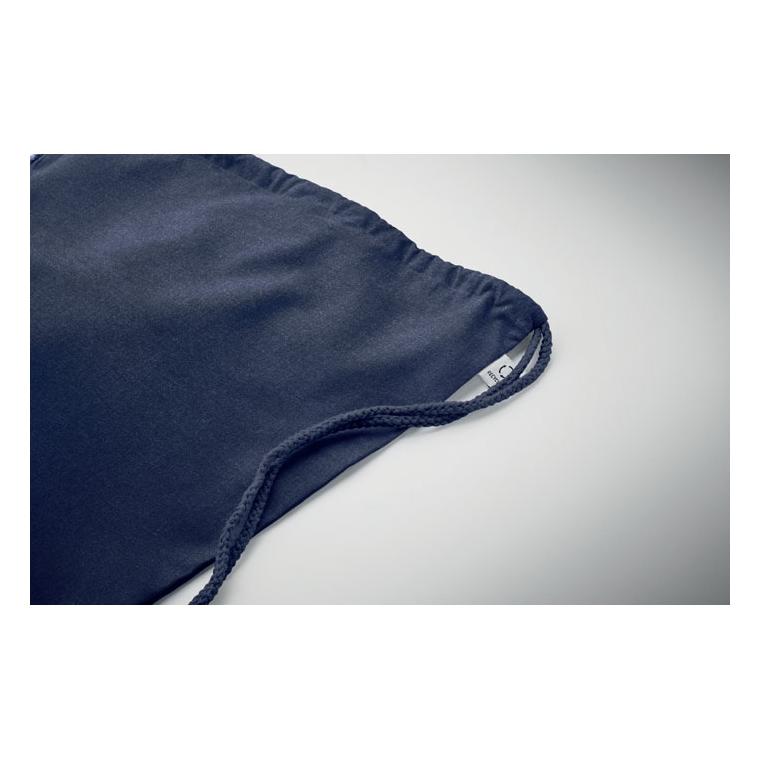 Pungă bumbac reciclat 140 g/m² CABETRI COLOUR Albastru