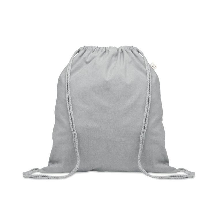 Pungă bumbac reciclat 140 g/m² CABETRI COLOUR Gri