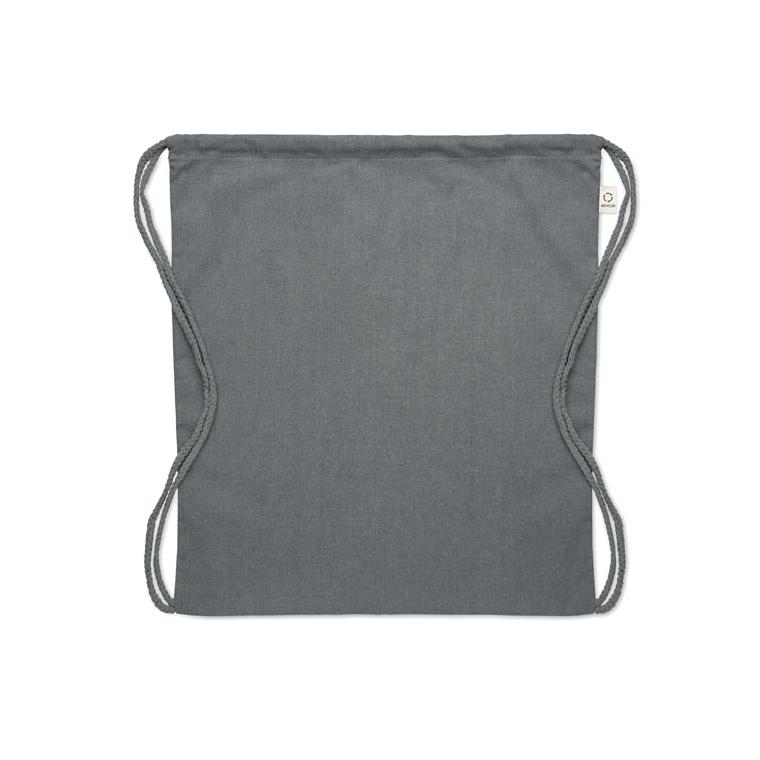 Pungă bumbac reciclat 140 g/m² CABETRI COLOUR Gri închis