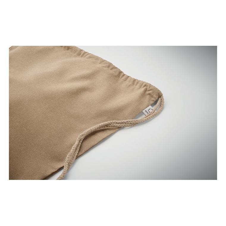 Pungă bumbac reciclat 140 g/m² CABETRI COLOUR Kaki