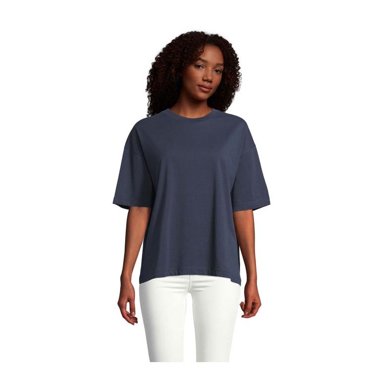 Tricou oversized pentru femei SOL'S BOXY French Navy