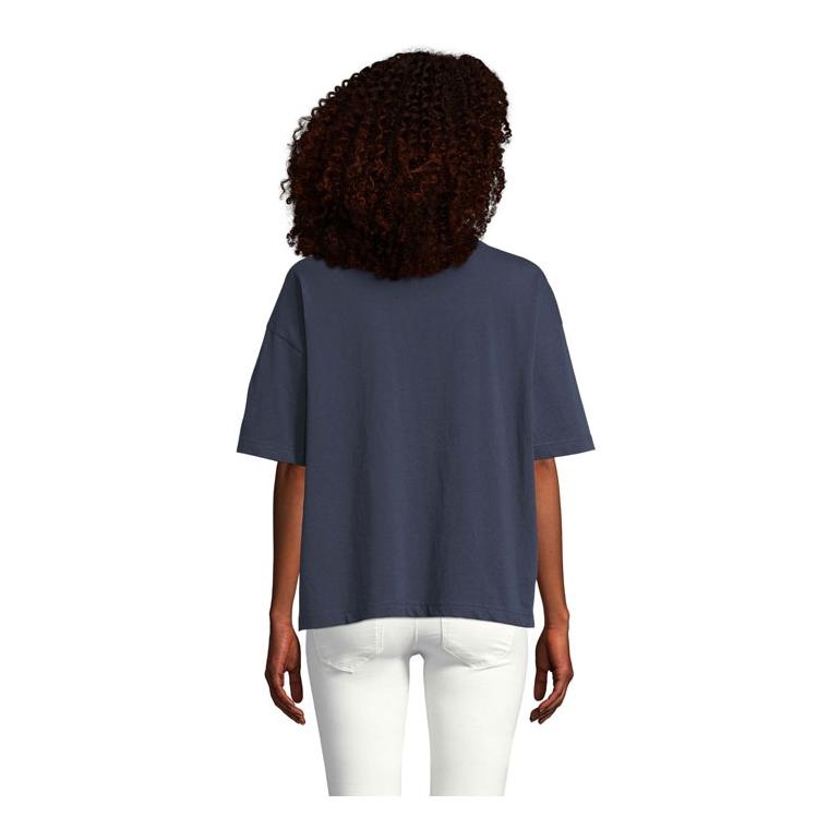 Tricou oversized pentru femei SOL'S BOXY French Navy L