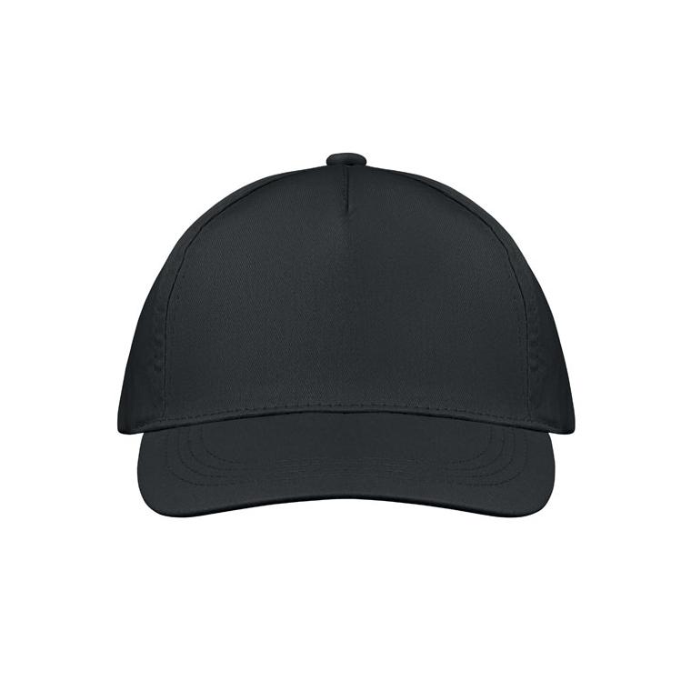 Șapcă baseball 5 panele BUZZ Negru