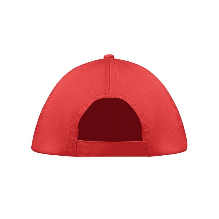 Șapcă baseball 5 panele BUZZ Roșu