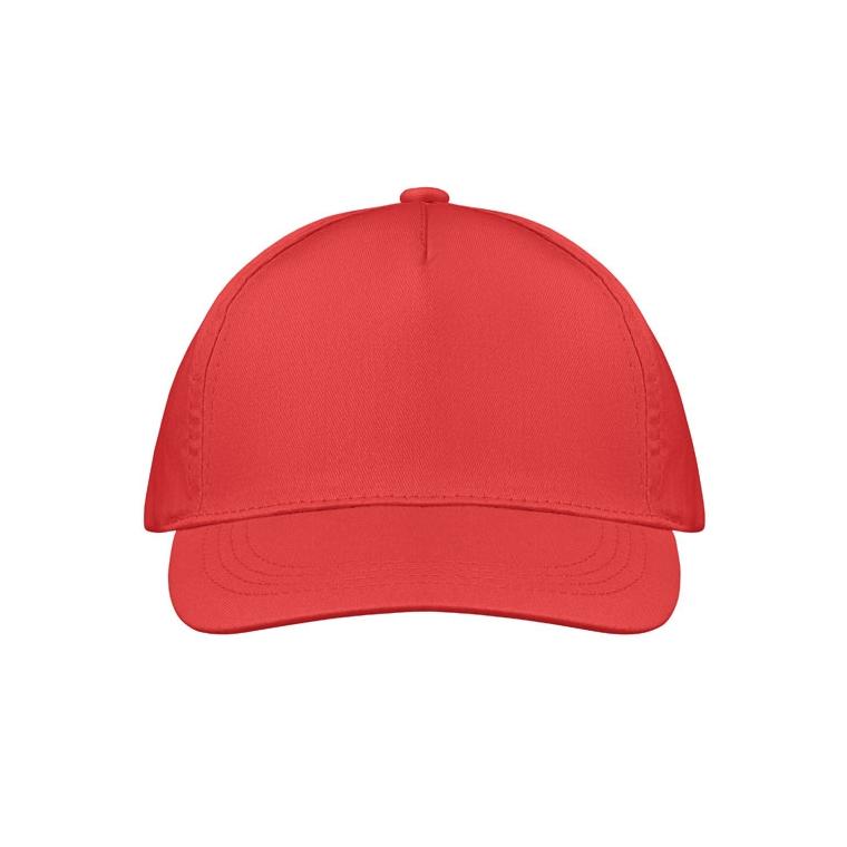 Șapcă baseball 5 panele BUZZ Roșu