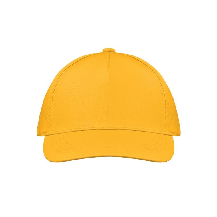 Șapcă baseball 5 panele BUZZ Galben