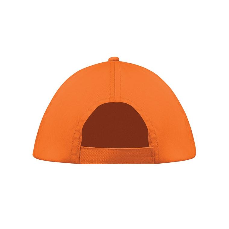 Șapcă baseball 5 panele BUZZ Portocaliu