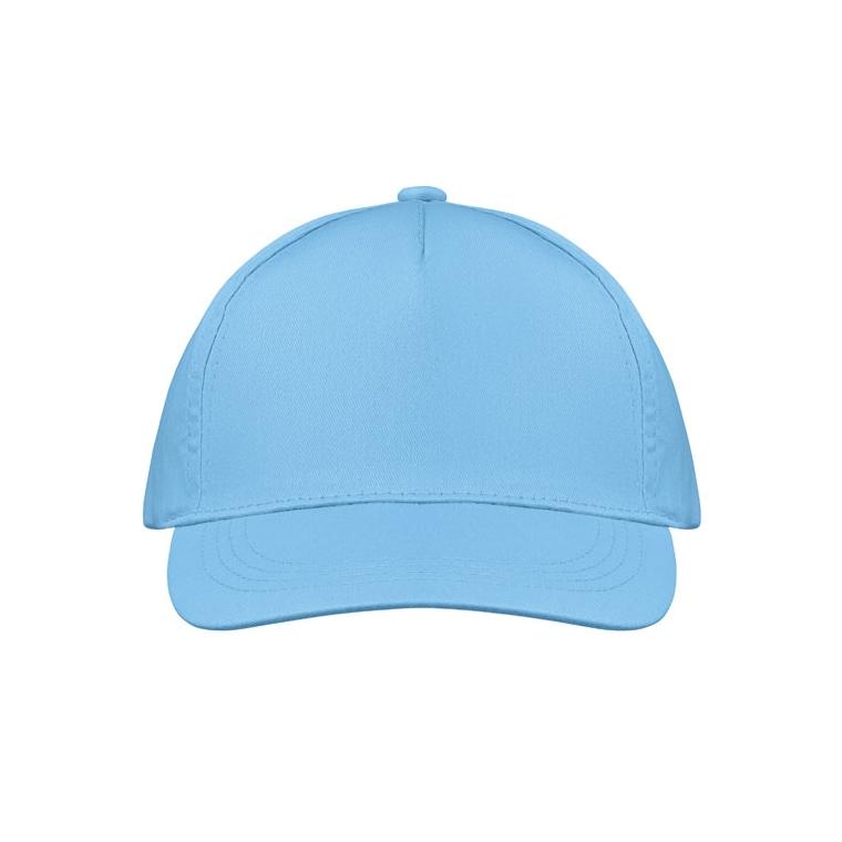 Șapcă baseball 5 panele BUZZ Albastru deschis