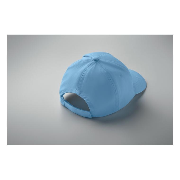 Șapcă baseball 5 panele BUZZ Albastru deschis