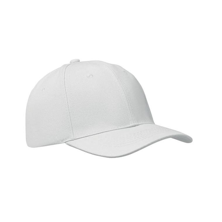 Șapcă baseball 6 panele BUFFALO Alb