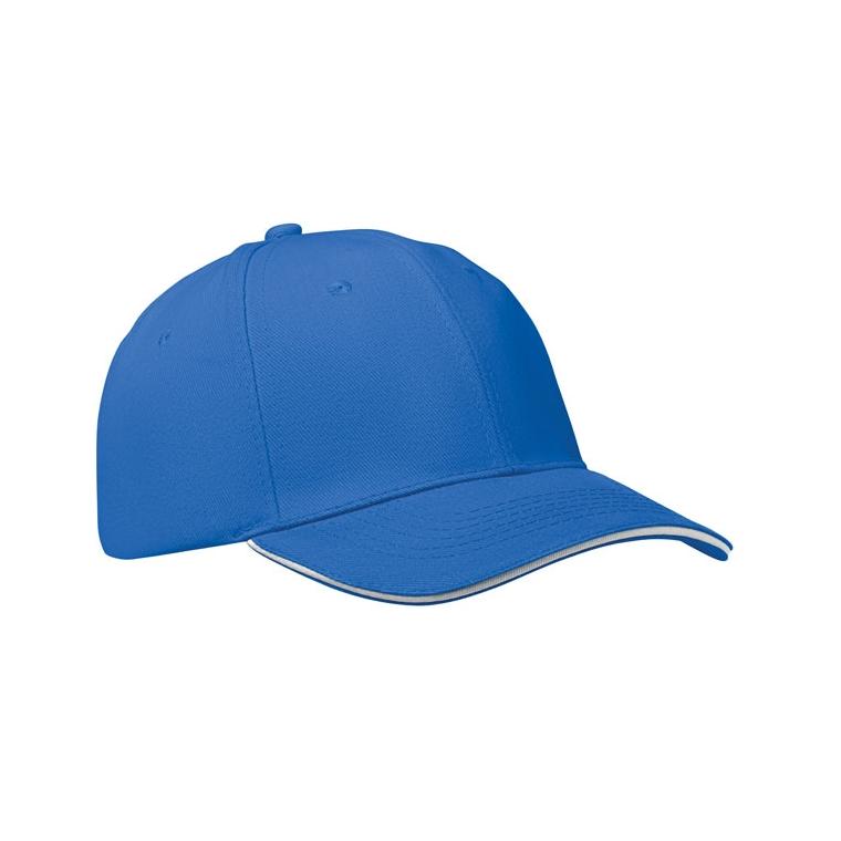 Șapcă baseball 6 panele BUFFALO Alb / Albastru