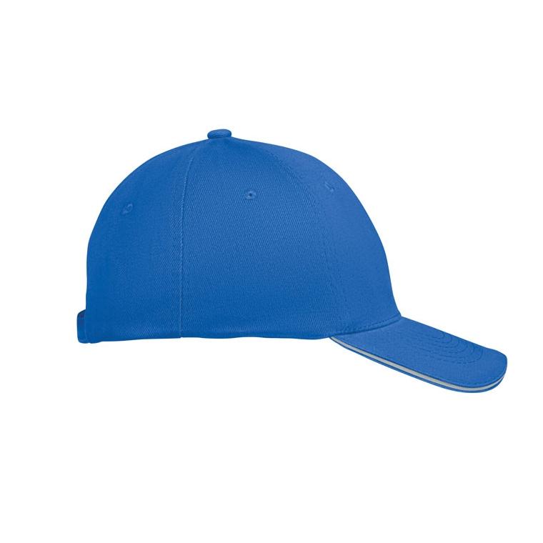 Șapcă baseball 6 panele BUFFALO Alb / Albastru