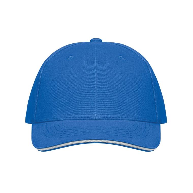 Șapcă baseball 6 panele BUFFALO Alb / Albastru
