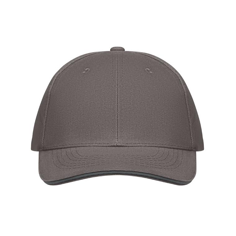 Șapcă baseball 6 panele BUFFALO Gri închis