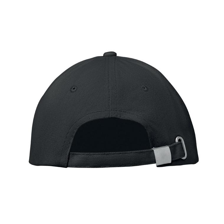 Șapcă baseball 6 panele BUFFALO Negru / Roșu