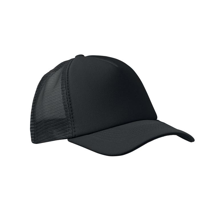 Şapcă din poliester BUBBLE Negru